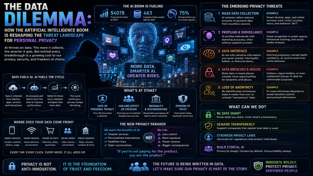 The Data Dilemma: How the Artificial Intelligence Boom Is Reshaping the Threat Landscape for Personal Privacy