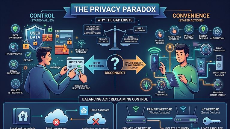 The Privacy Paradox: Convenience vs. Control in the Smart Device Age