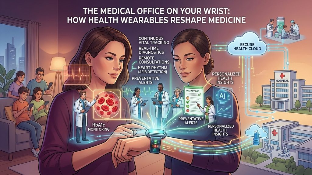 The Medical Office on Your Wrist: How Health Wearables Reshape Medicine