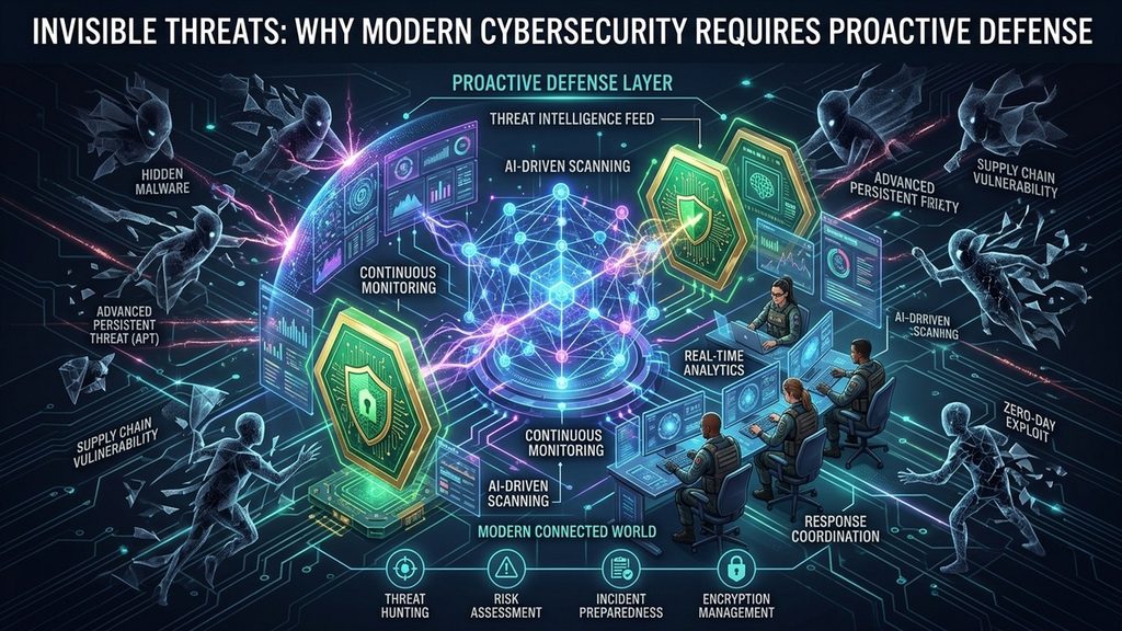 Invisible Threats: Why Modern Cybersecurity Requires Proactive Defense