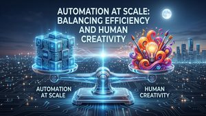 Automation at scale: Balancing Efficiency and Human Creativity