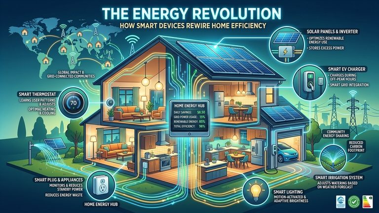 The Energy Revolution: How Smart Devices Rewire Home Efficiency