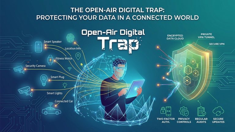The Open-Air Digital Trap: Protecting Your Data in a Connected World