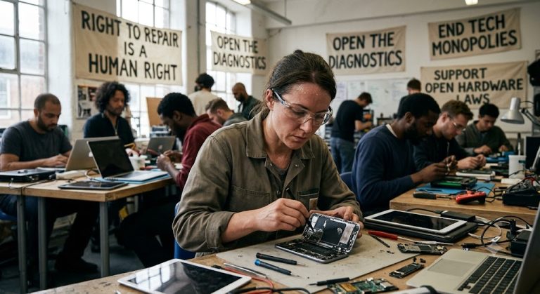 The Right to Repair War: How Open Hardware Laws Are Threatening Tech Monopolies